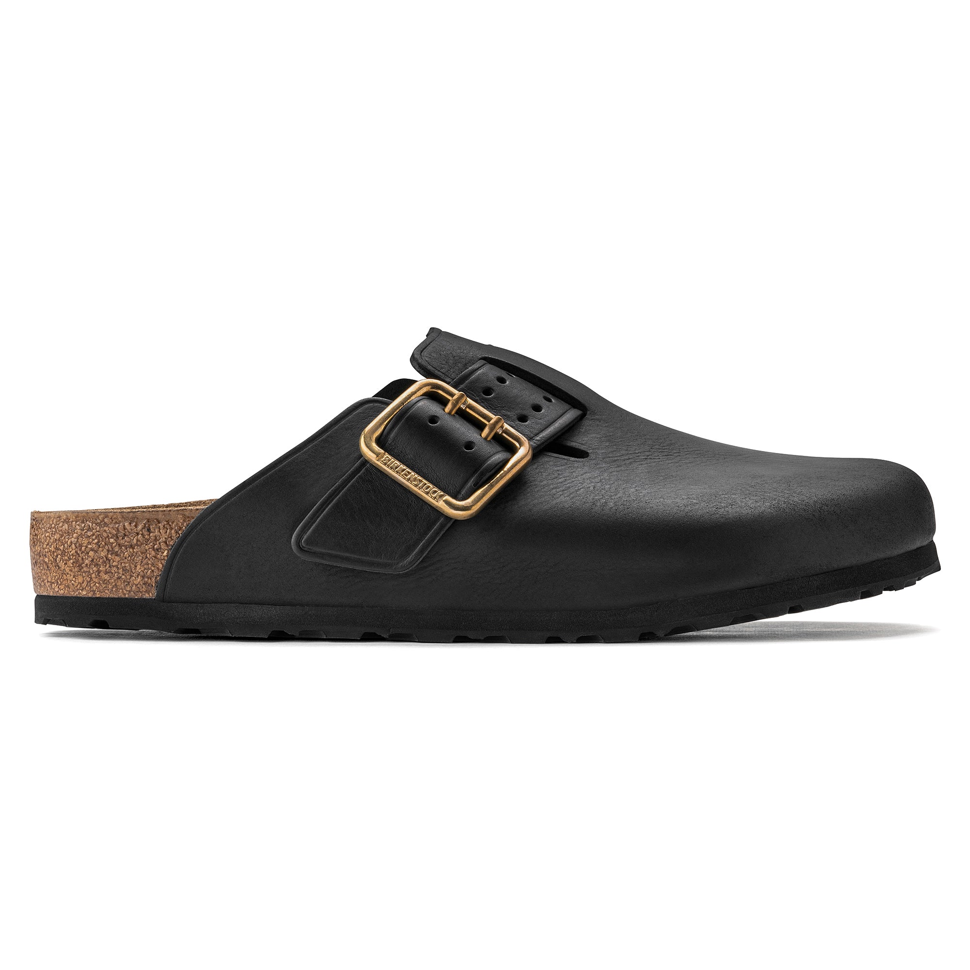 Birkenstock Boston Bold Black,pull Up Leather-calz.s Uomo - 5