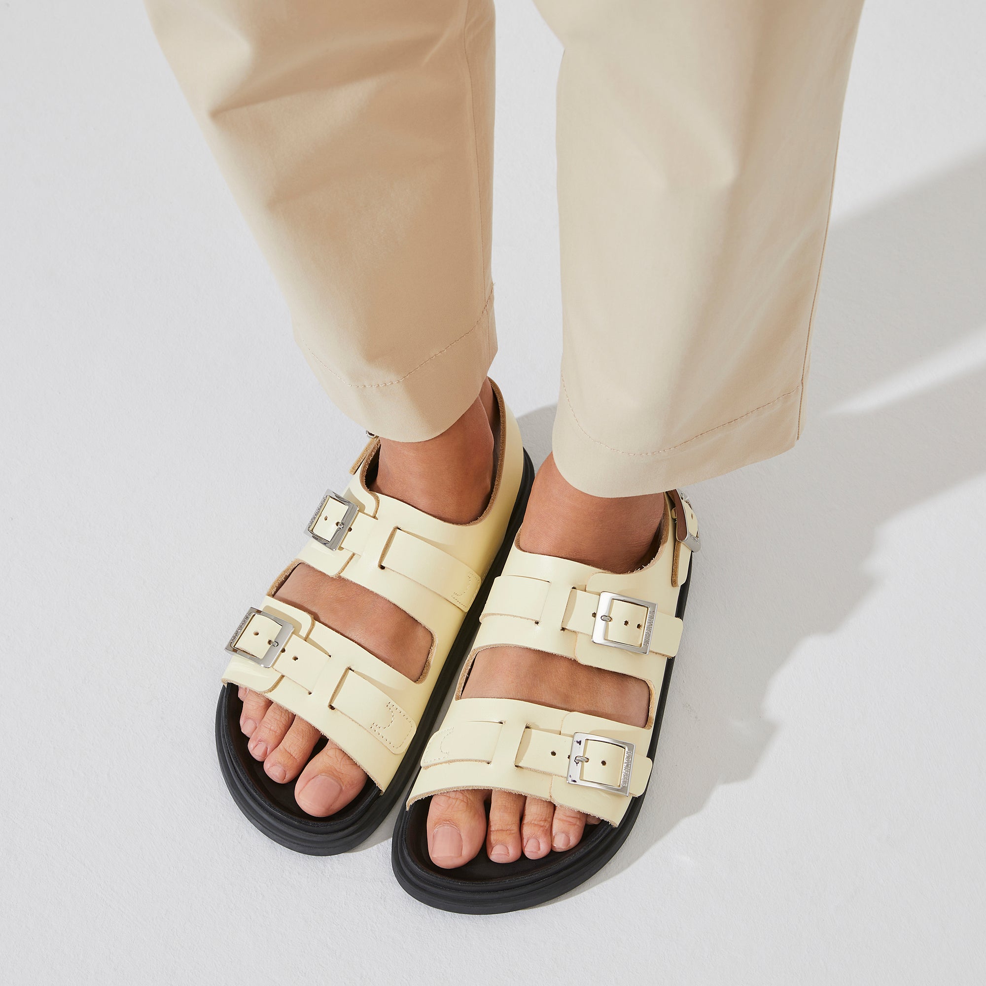 Birkenstock Cannes Exquisite Butter,natural Leather-calz.s Donna - 3