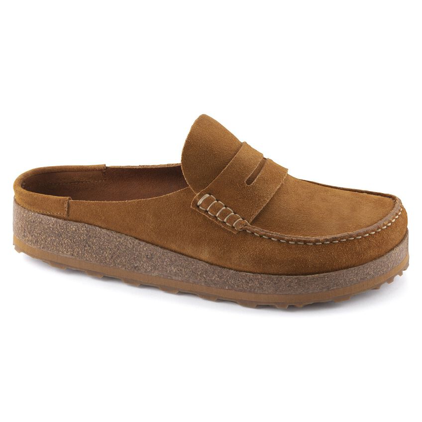 Birkenstock Naples Mink,suede Leather-calz.s Men