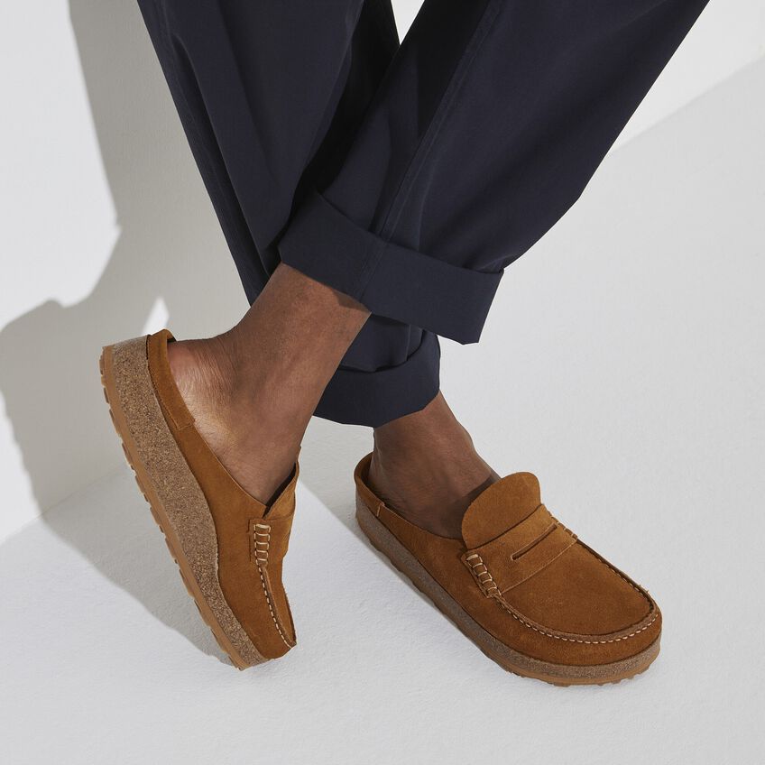 Birkenstock Naples Mink,suede Leather-calz.s Uomo