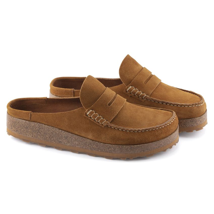 Birkenstock Naples Mink,suede Leather-calz.s Men