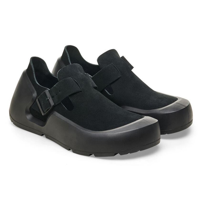 Birkenstock Reykjavik Men Black, nubuck Leather-calz.n Man