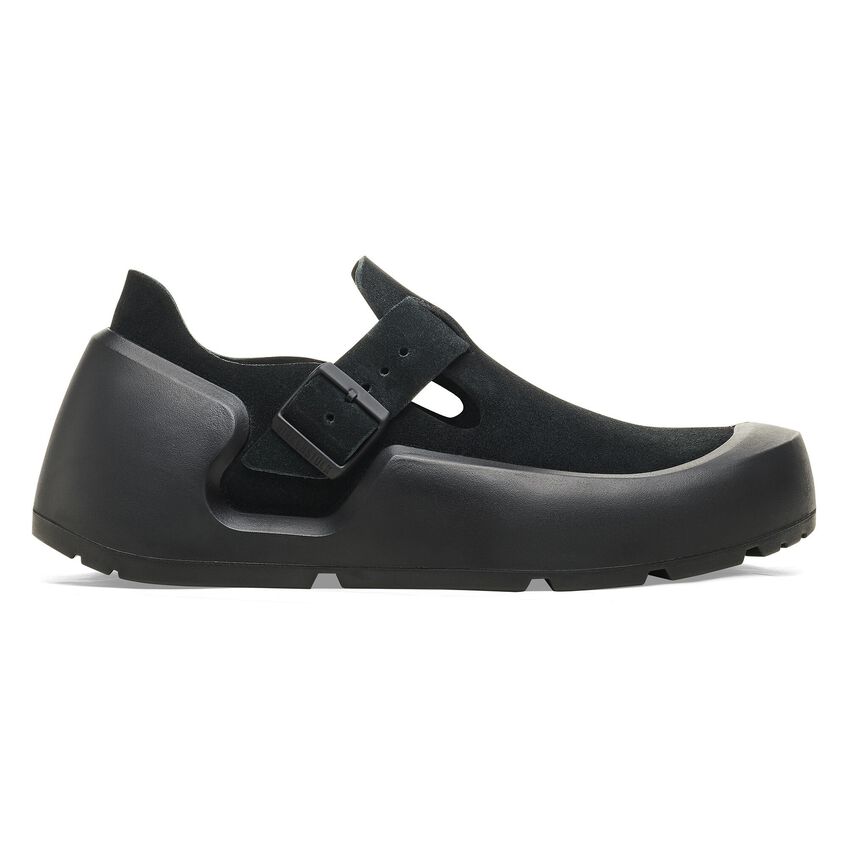 Birkenstock Reykjavik Men Black, nubuck Leather-calz.n Man