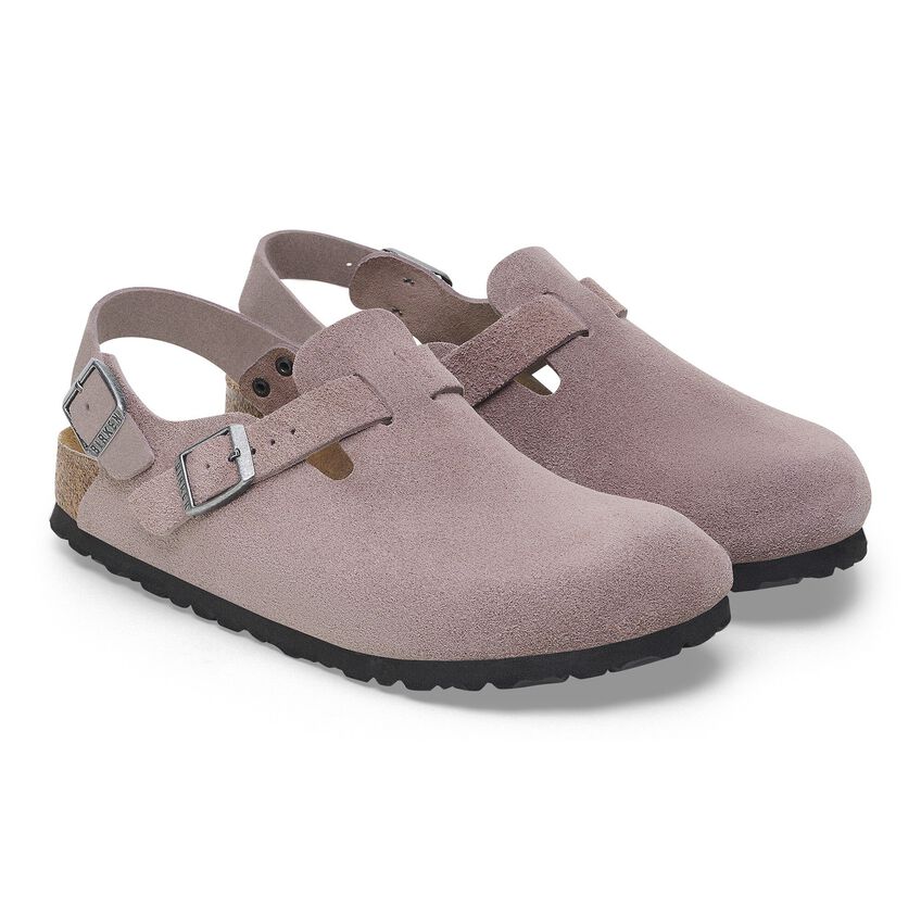 Birkenstock Tokyo Faded Purple,suede Leather-calz.s Men