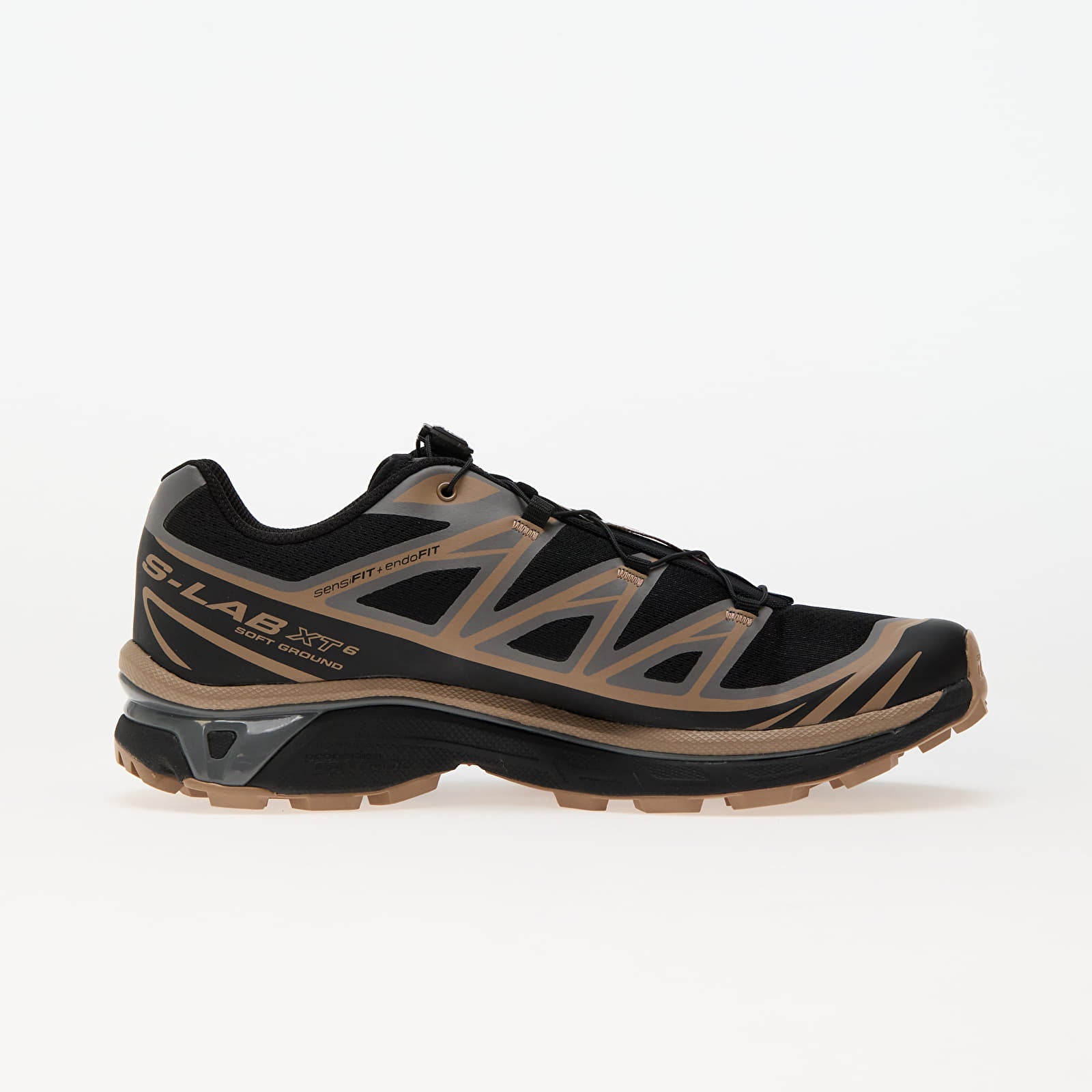 Salomon Shoes Xt-6 Black/portabella/pewter Uomo