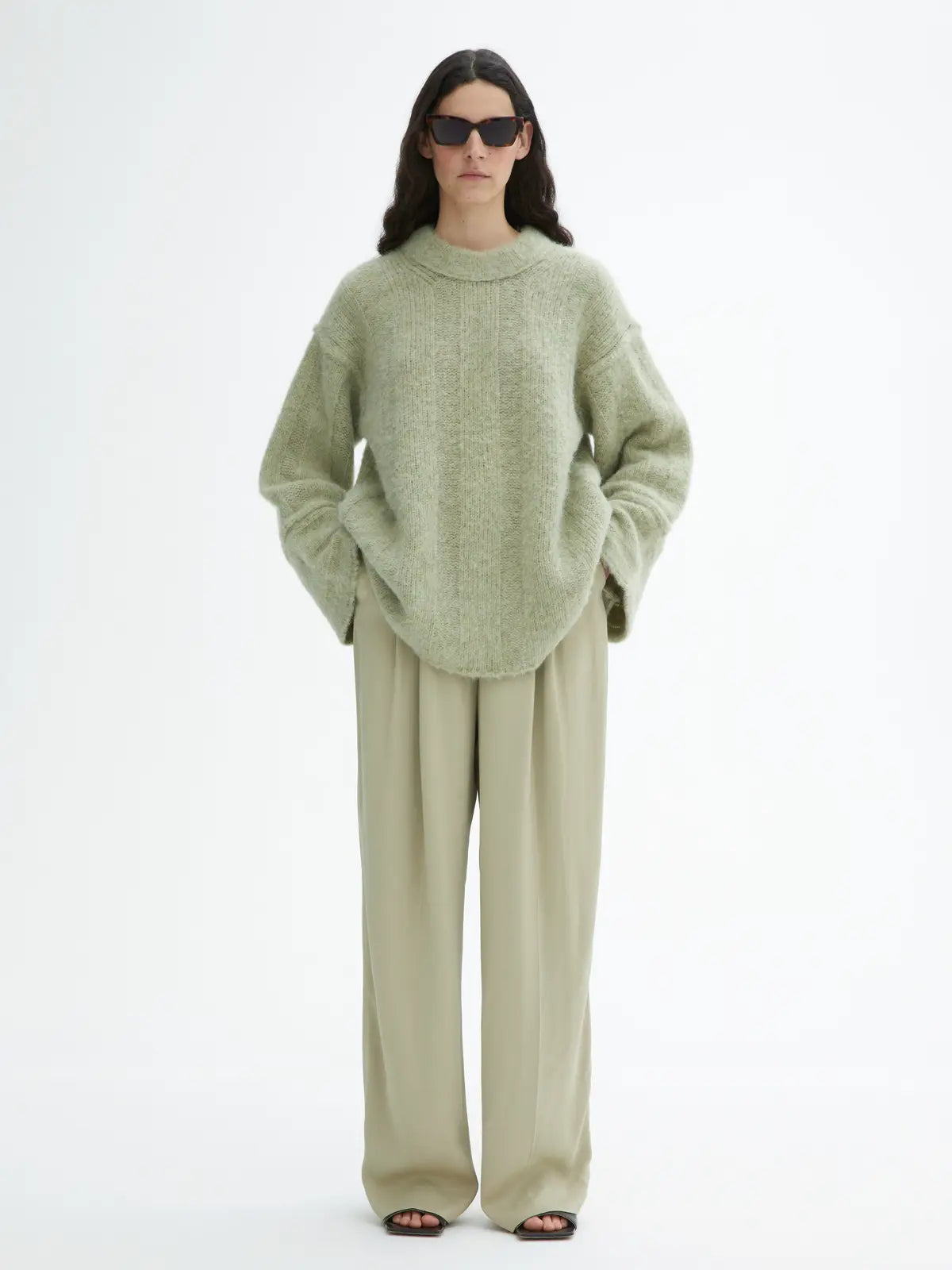 House Of Dagmar Brushed Alpaca Knit Donna - 5