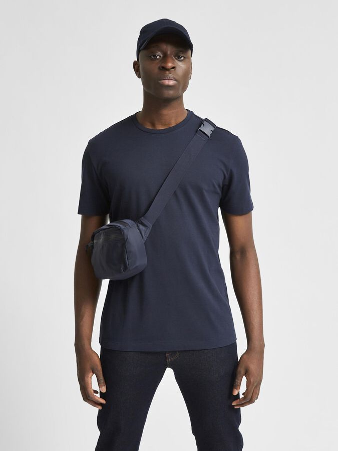 Selected Homme Slhrelaxcolman Ss O-neck Tee Noos Uomo