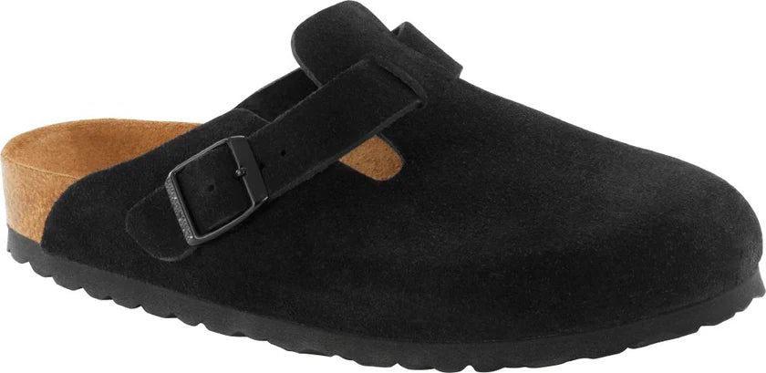 Birkenstock Boston Black,suede Leather-calz.s Men