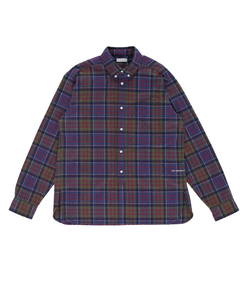 Pop Flannel Bd Shirt Uomo