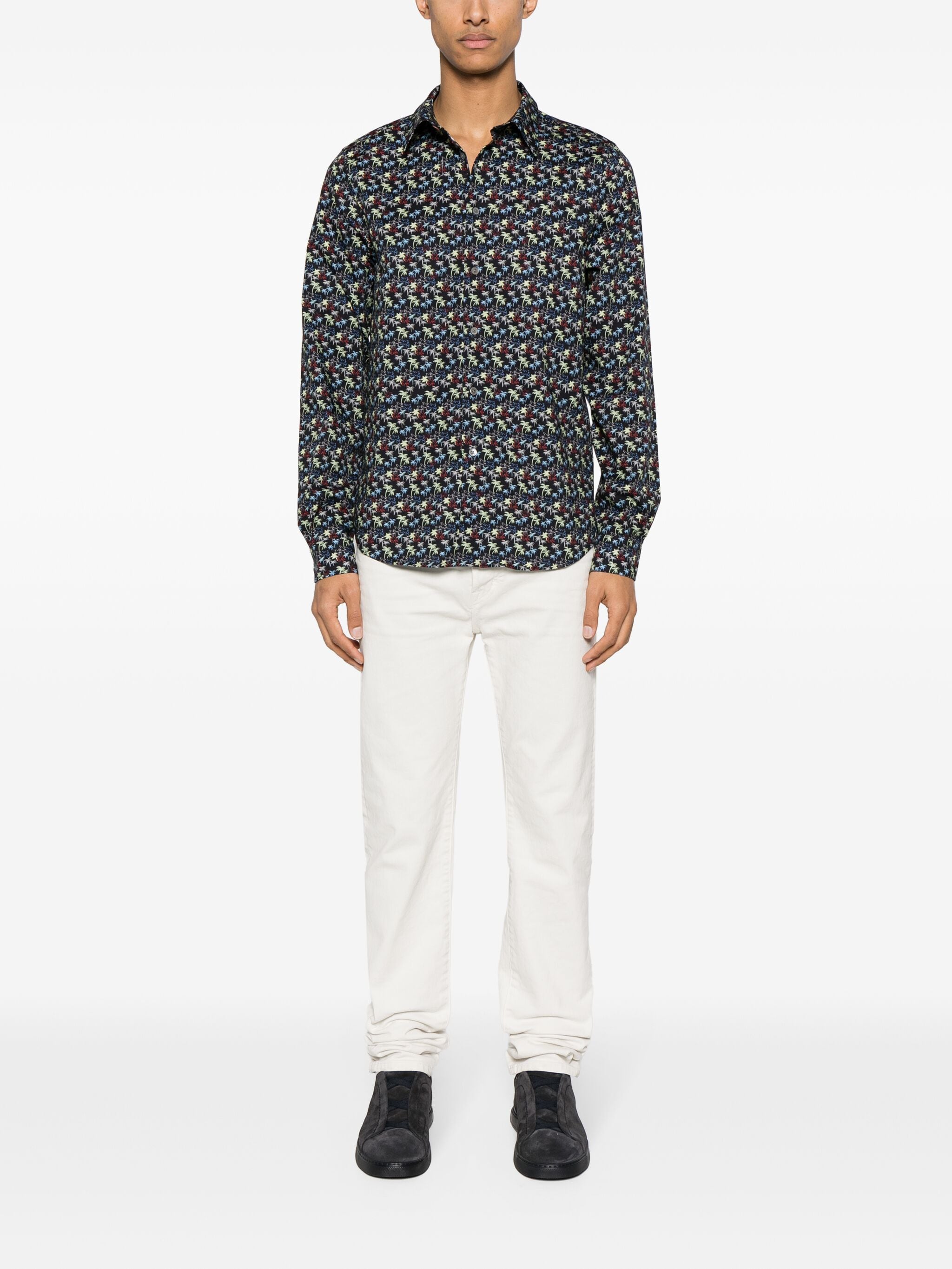 Paul Smith Mens Ls Tailored Fit Shirt Uomo