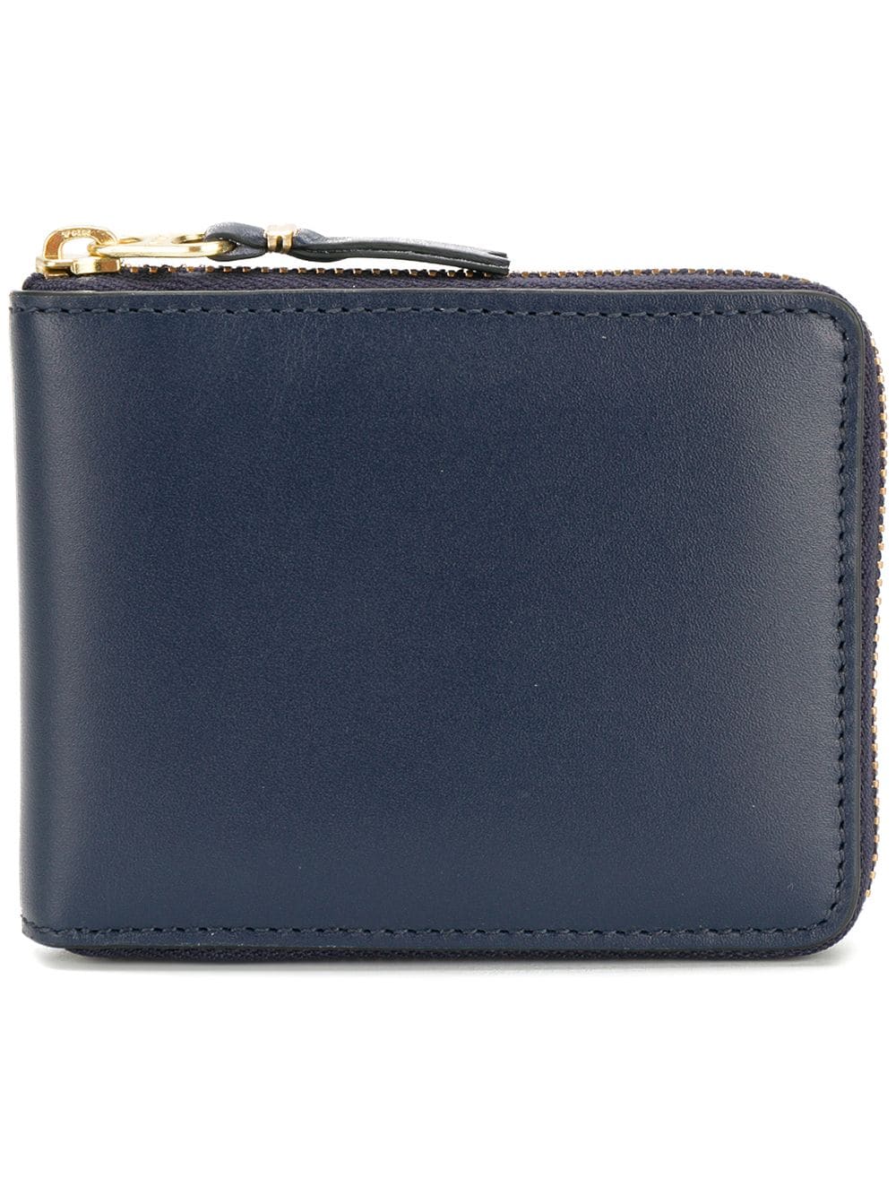 Comme Des Garcons Wallet Classic Leather Line Blue Unisex