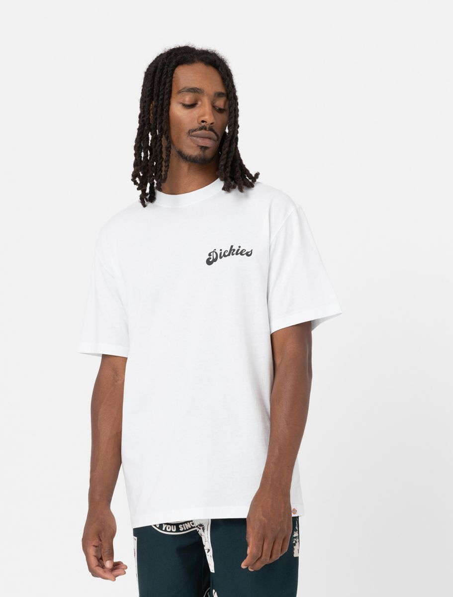 Dickies Grainfield Tee Ss White Uomo - 1