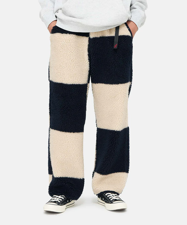 Gramicci Checkered Sherpa Pant Uomo