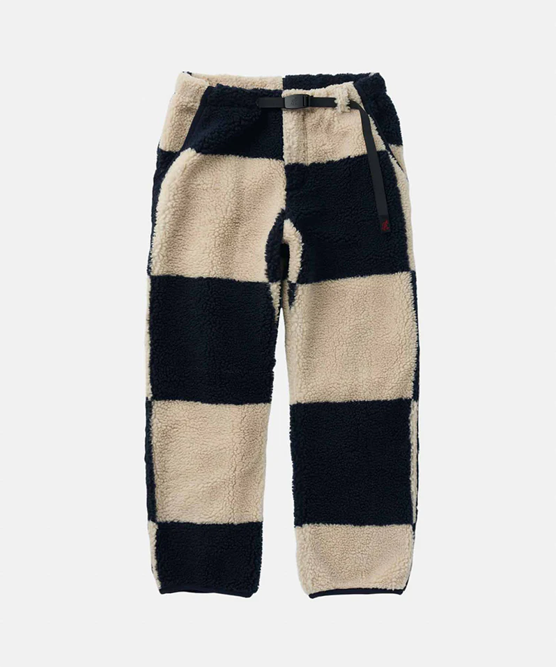 Gramicci Checkered Sherpa Pant Uomo