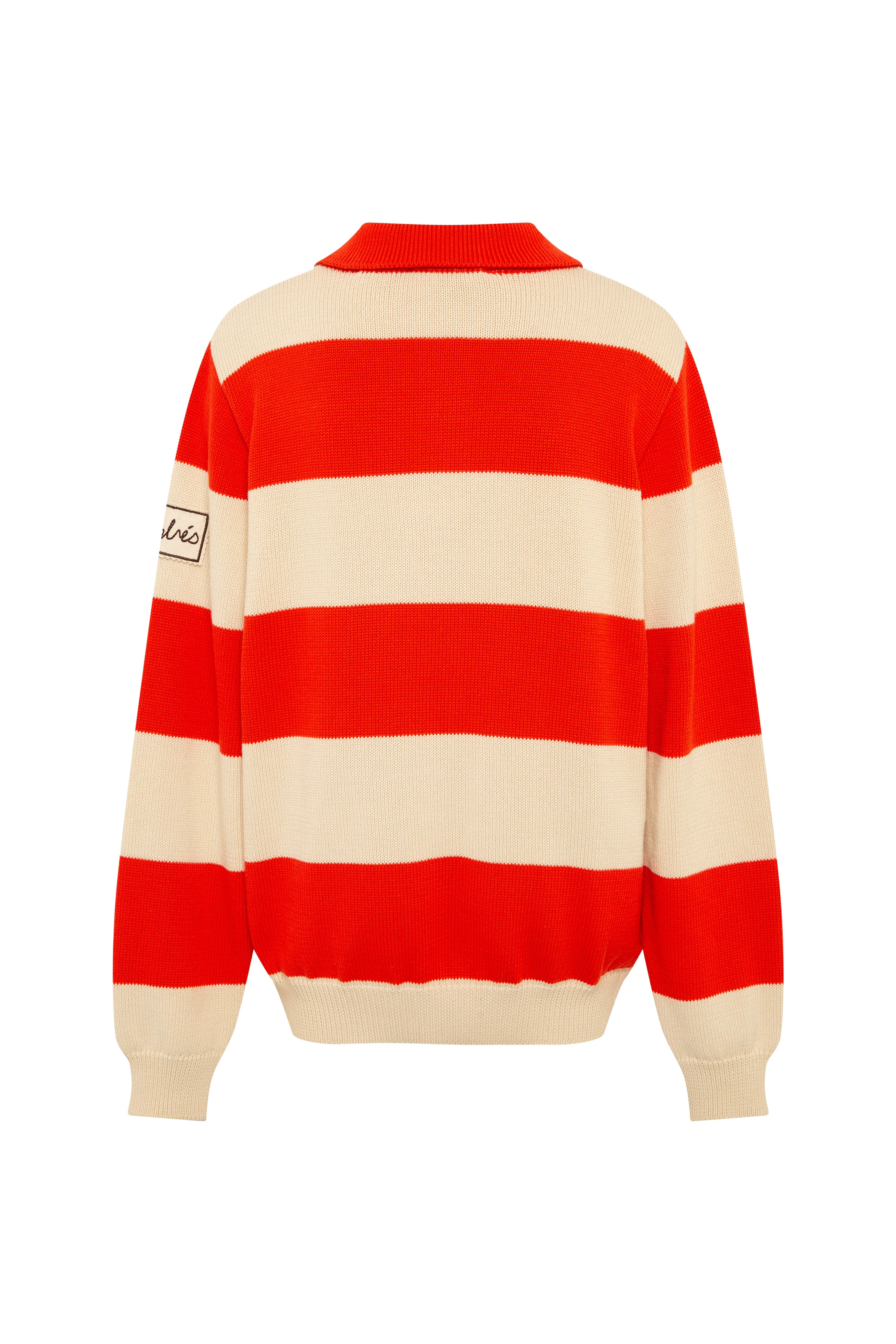 Siedres Ole Striped Polo-sweater Donna - 5