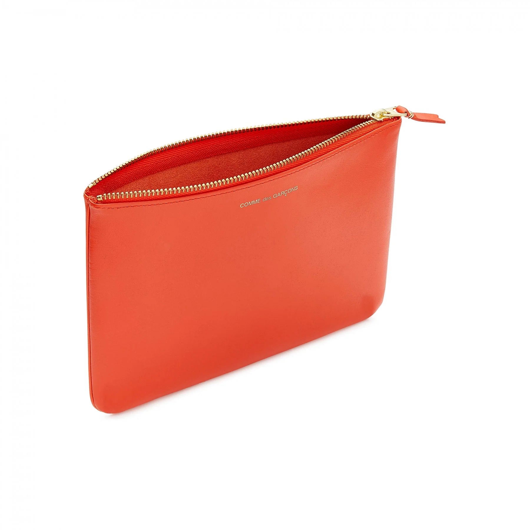 Comme Des Garcons Classic Leather Line Orange Unisex Wallet - 2