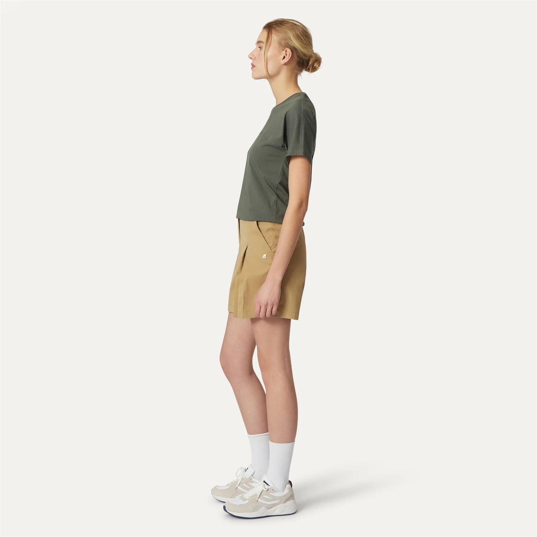 K-way Noise Twill Short Chino Donna - 4