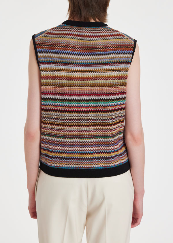 Paul Smith Womens Knitted Vest Donna - 2