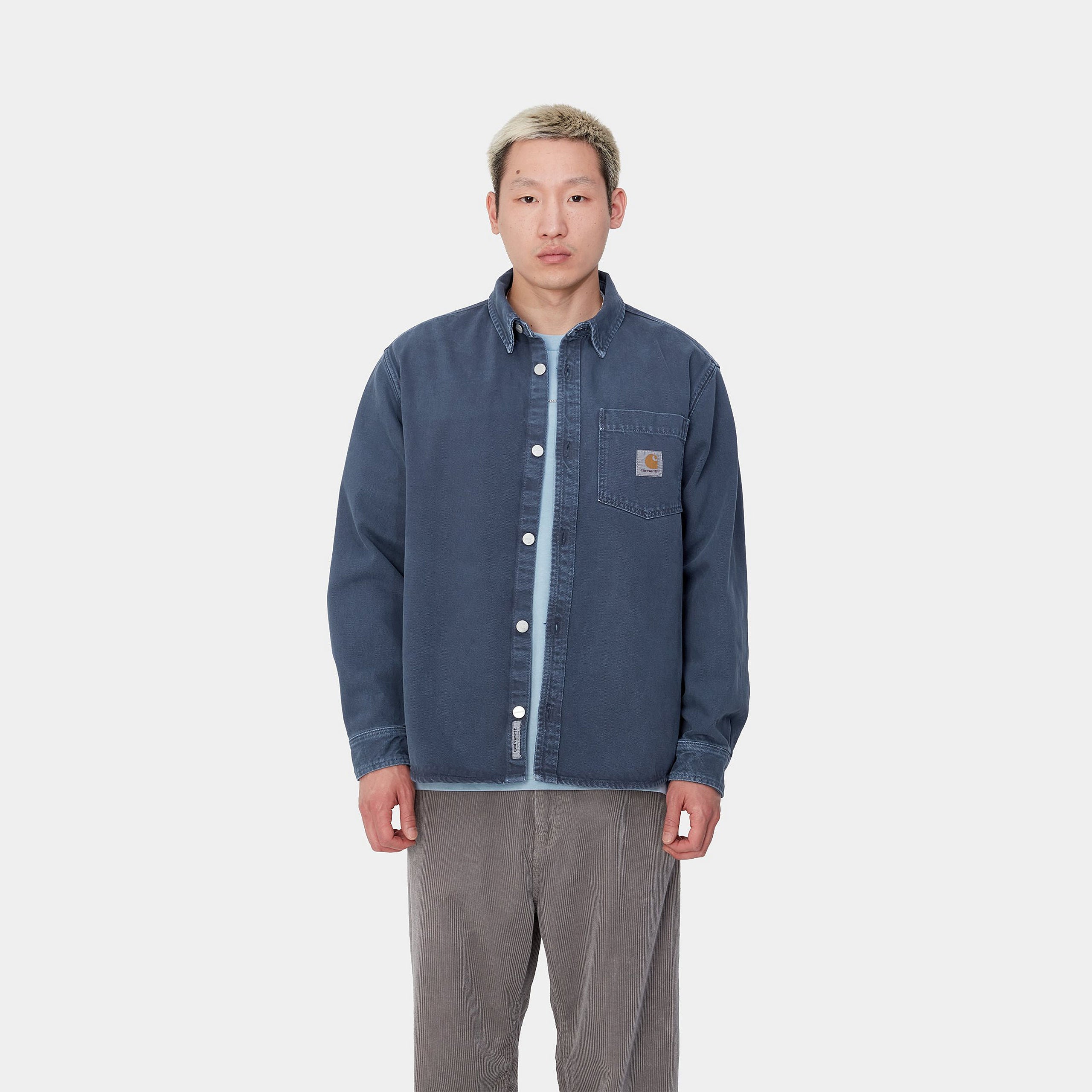 Carhartt Wip George Shirt Jac Uomo