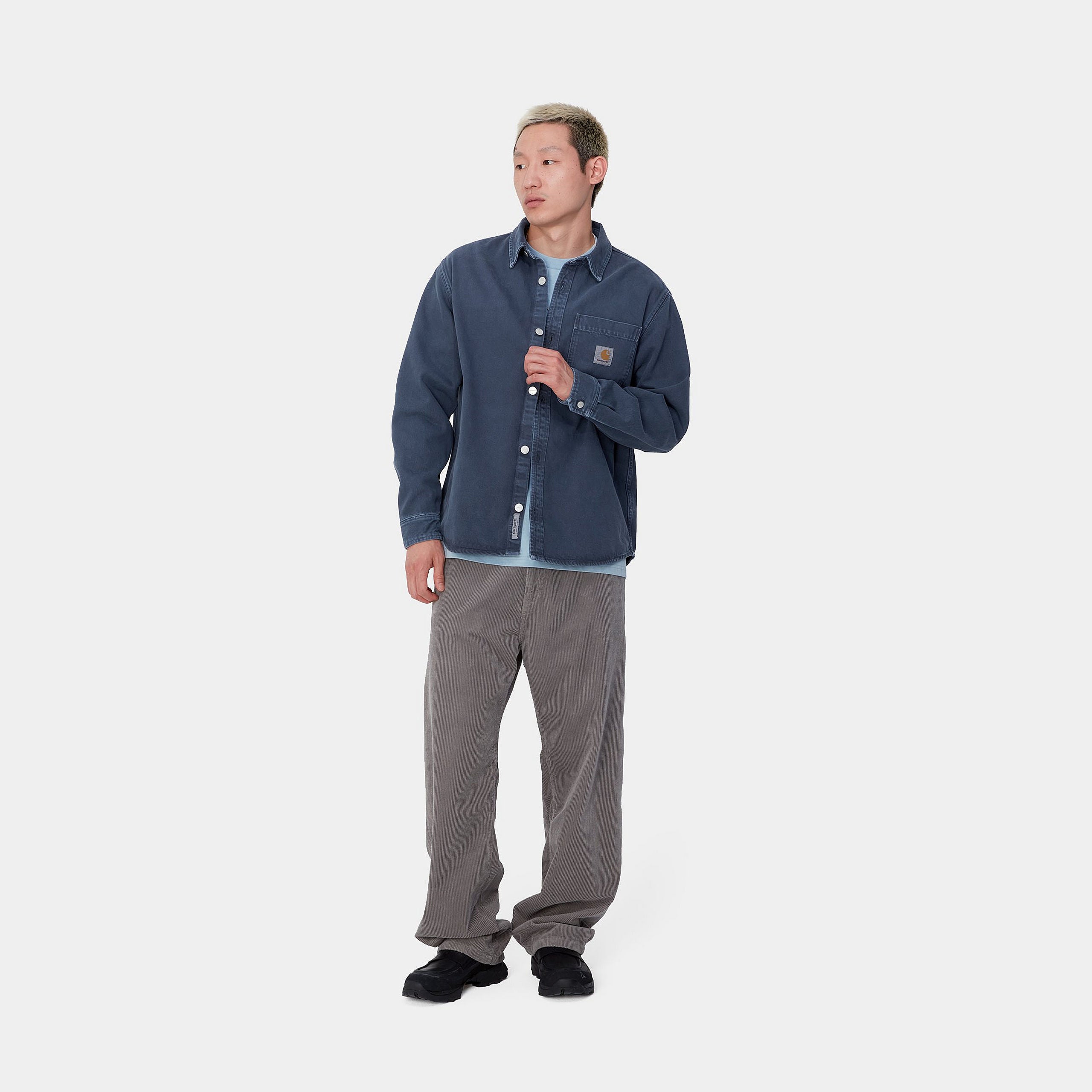 Carhartt Wip George Shirt Jac Uomo