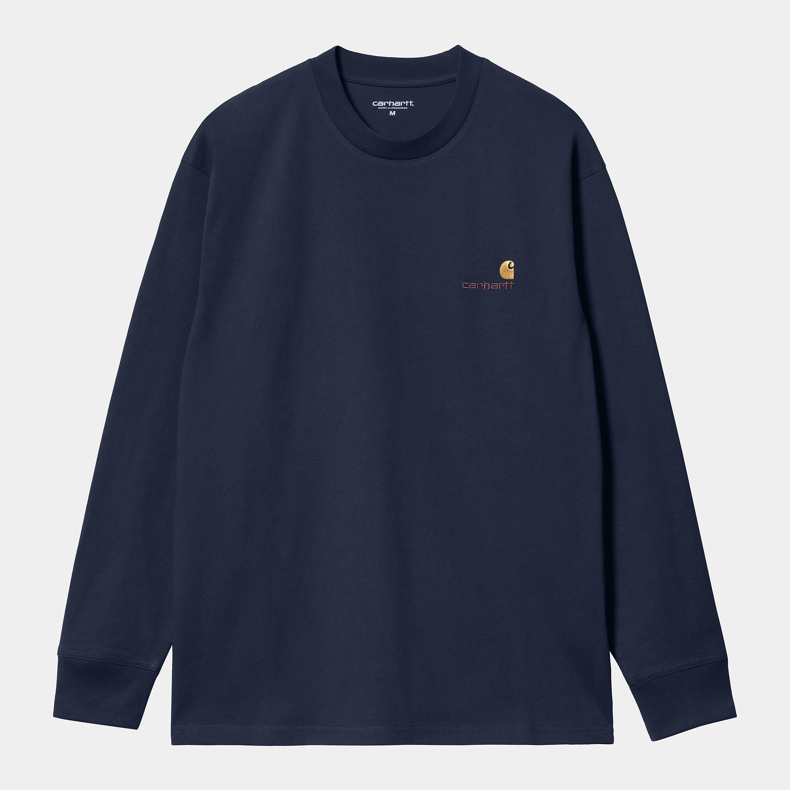 Carhartt Wip L/s American Script T-shirt Uomo