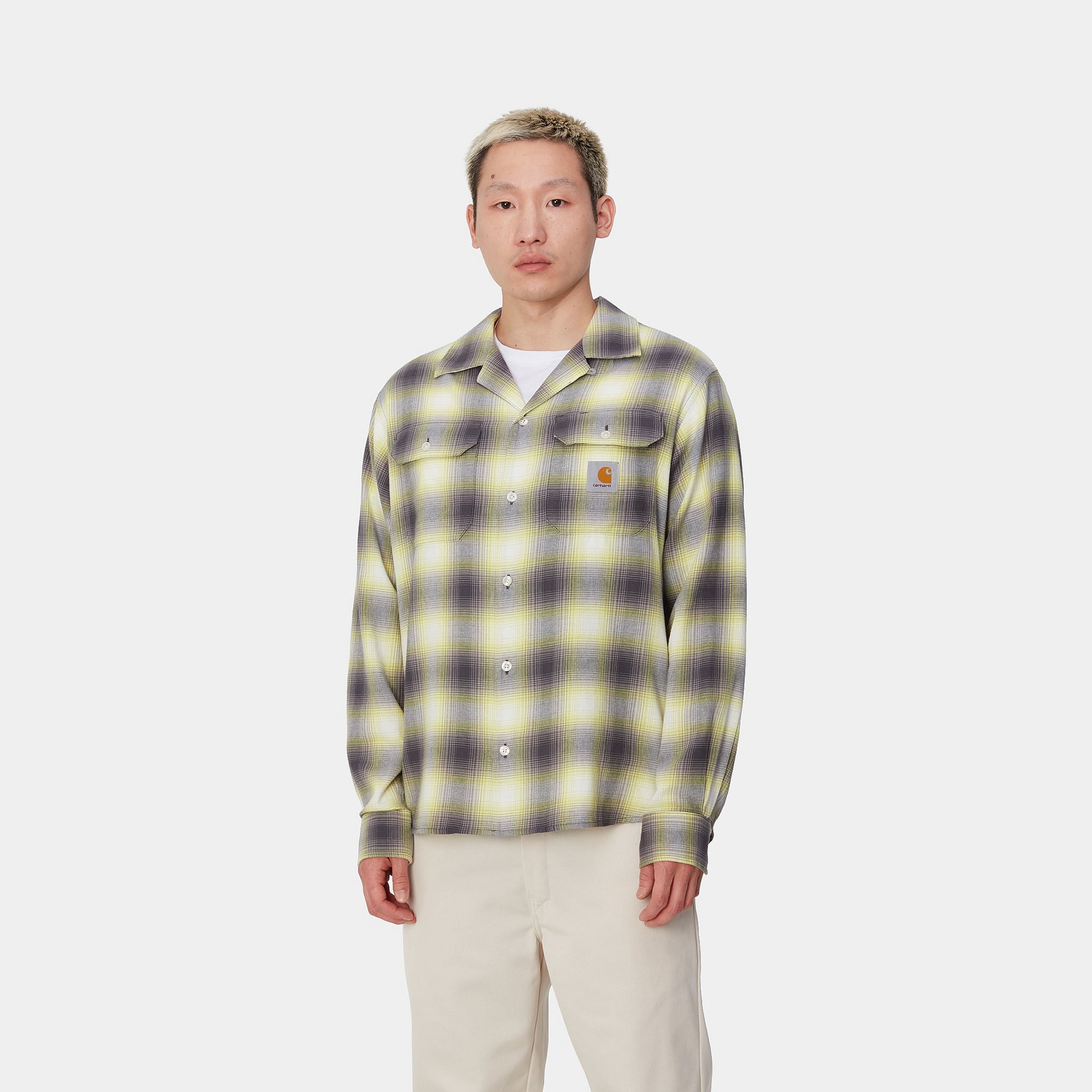 Carhartt Wip L/s Blanchard Shirt Uomo