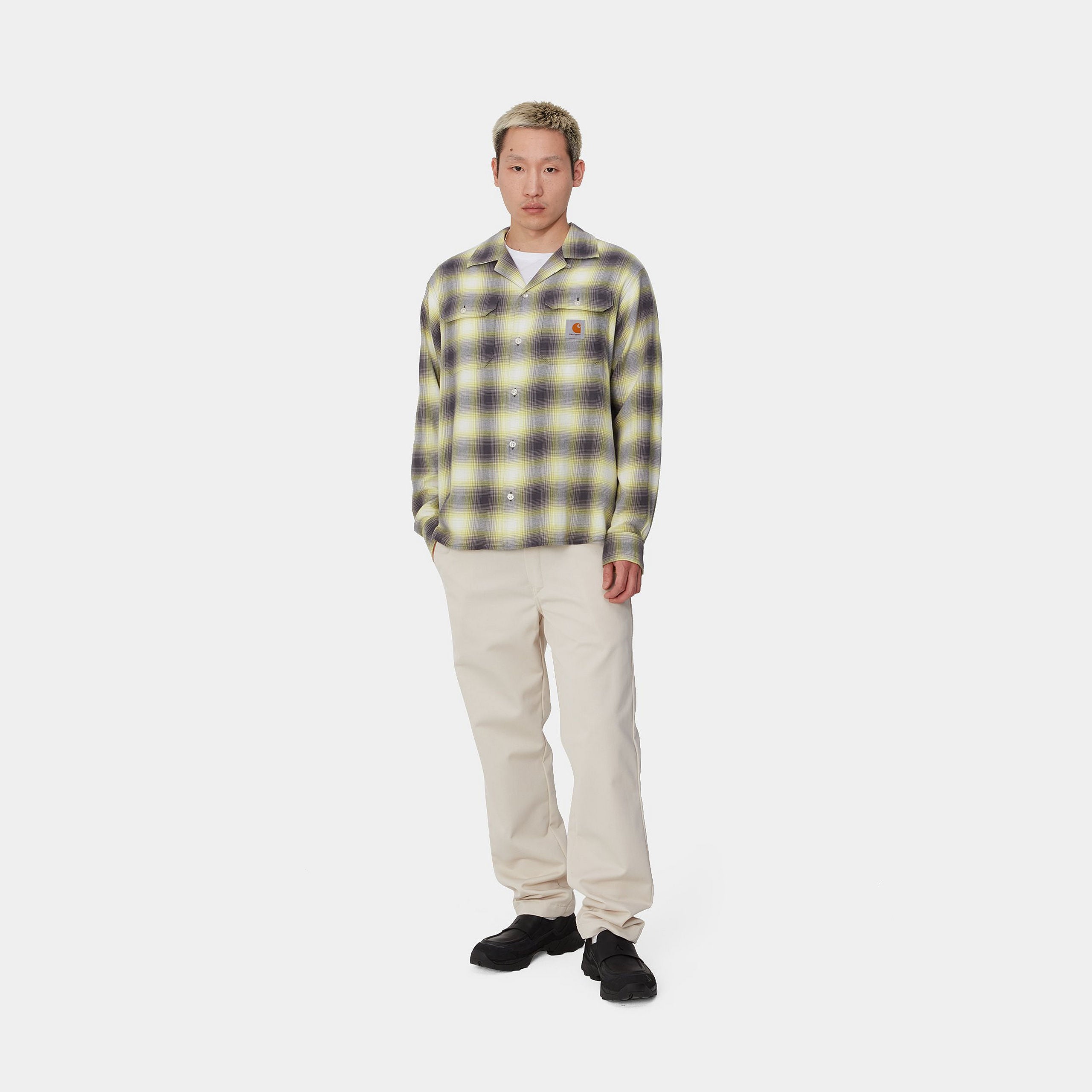 Carhartt Wip L/s Blanchard Shirt Uomo