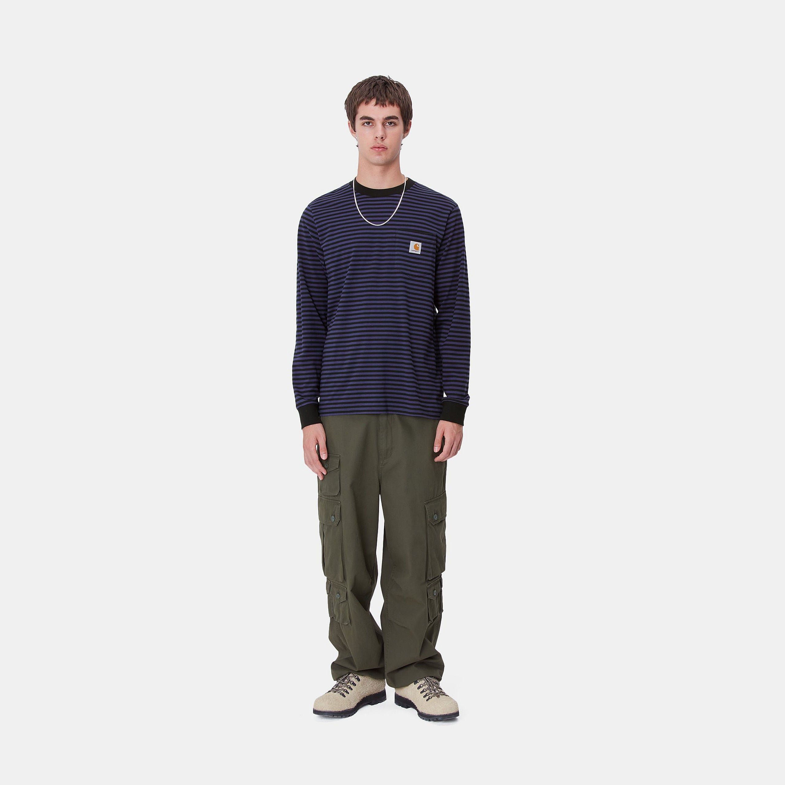 Carhartt Wip L/s Verner Pocket T-shirt Uomo