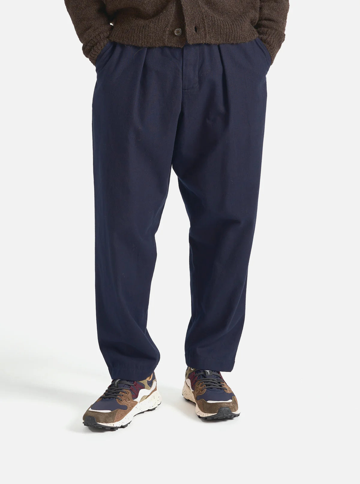 Universal Works Pleated Track Pant Uomo