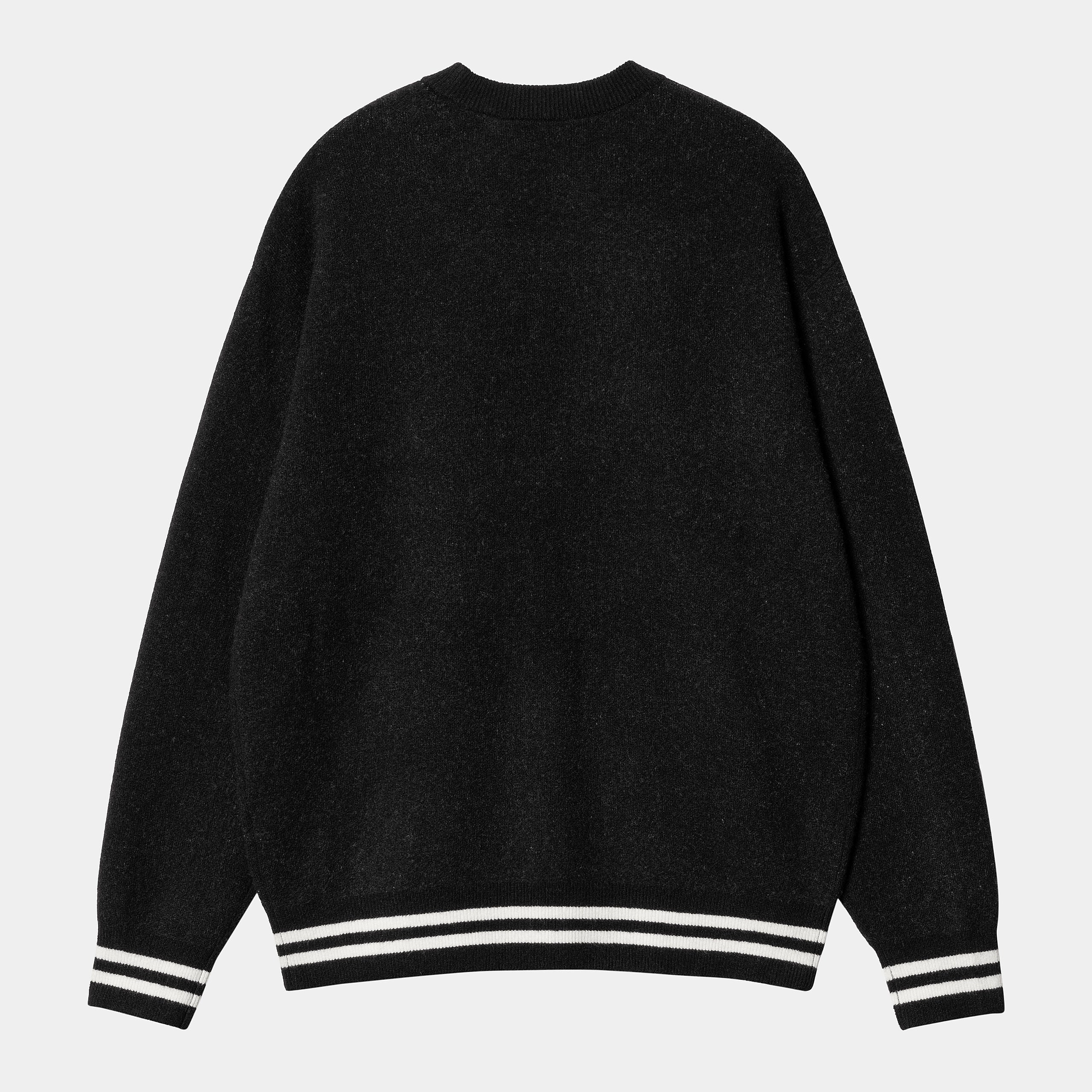 Carhartt Wip Onyx Sweater 32/31/21/13/2/1% Rayon/polyester/acrylic/polyamide Black / Uomo