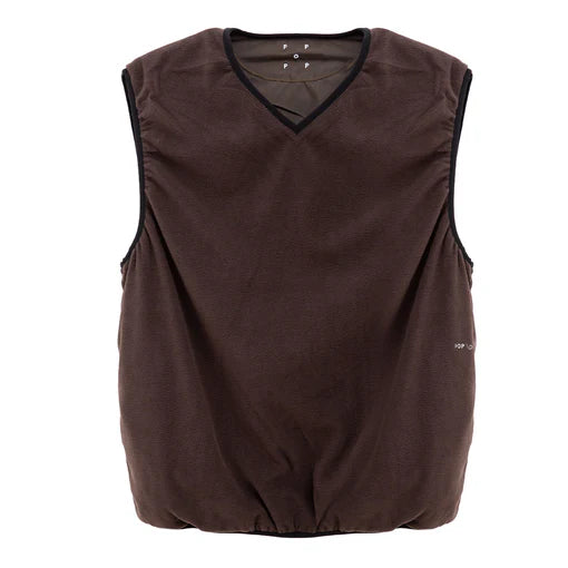 Pop Reversible Fleece Vest Uomo