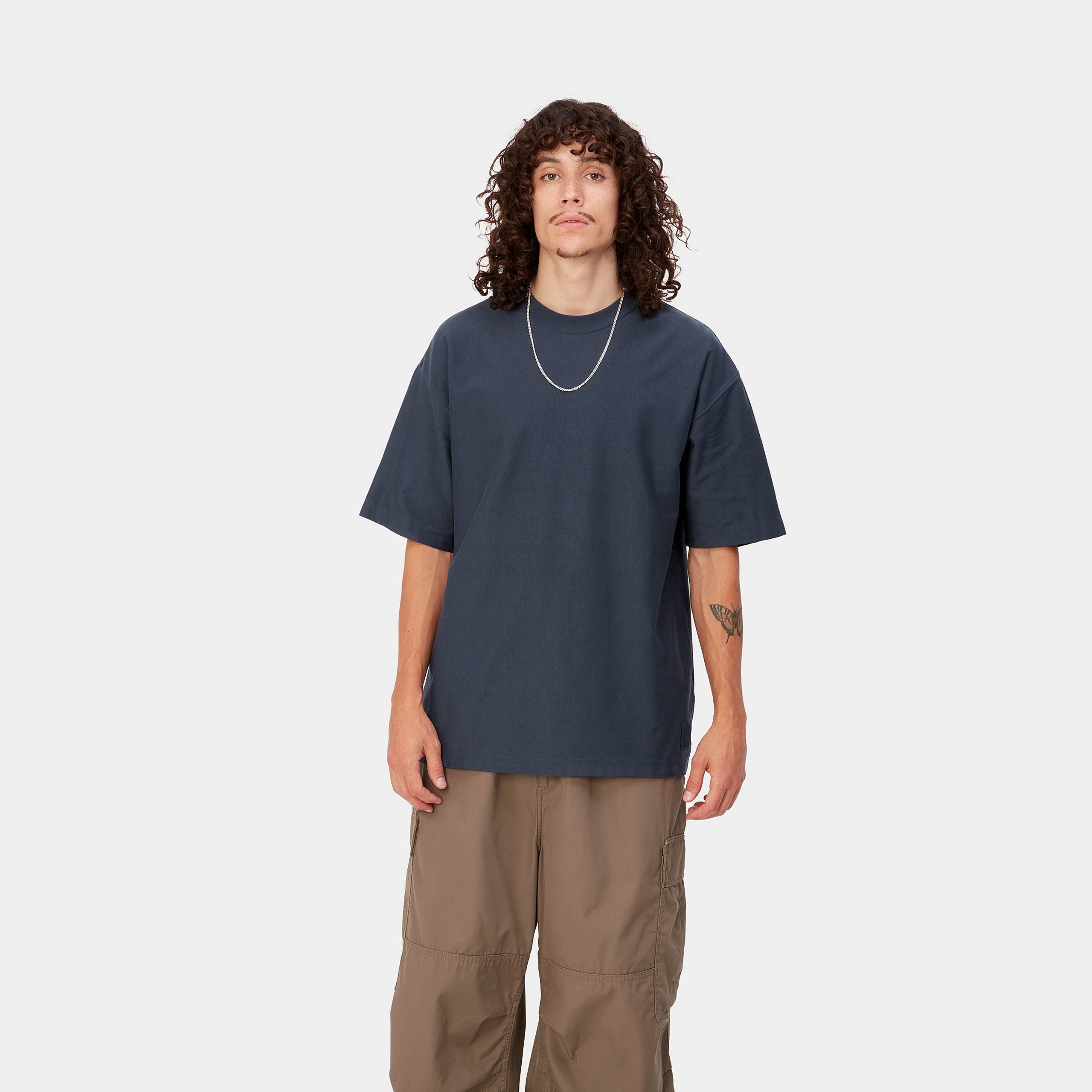 Carhartt Wip S/s Dawson T-shirt Organic Cotton Single Jersey Uomo - 1