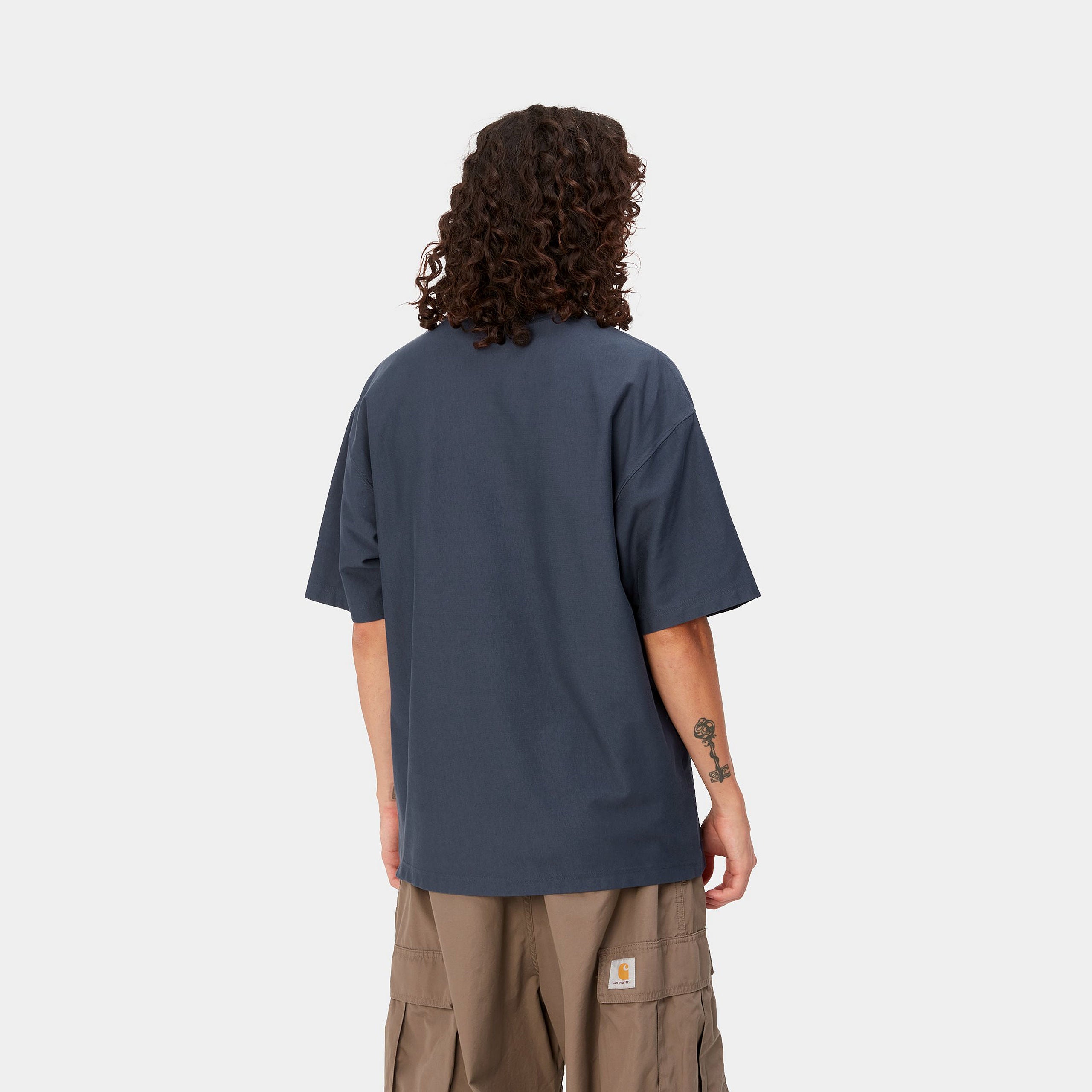 Carhartt Wip S/s Dawson T-shirt Organic Cotton Single Jersey Uomo - 2