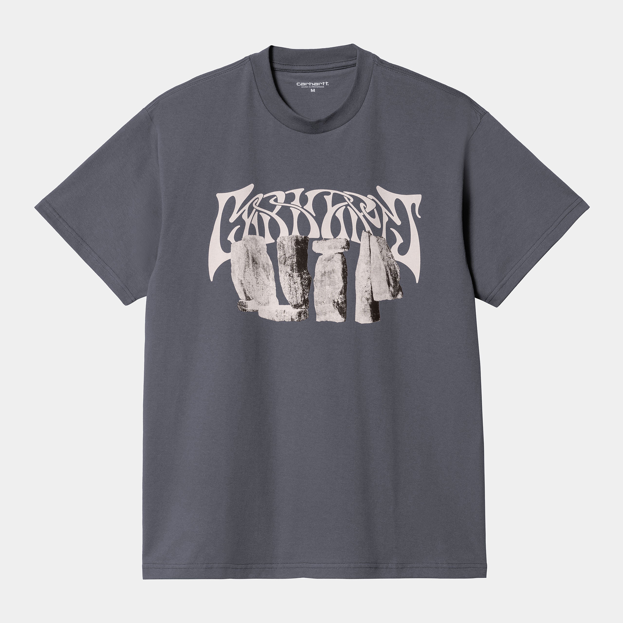 Carhartt Wip S/s Pagan T-shirt Organic Cotton Single Jersey, 200 G/m² Zeus / Grey --- Uomo - 4