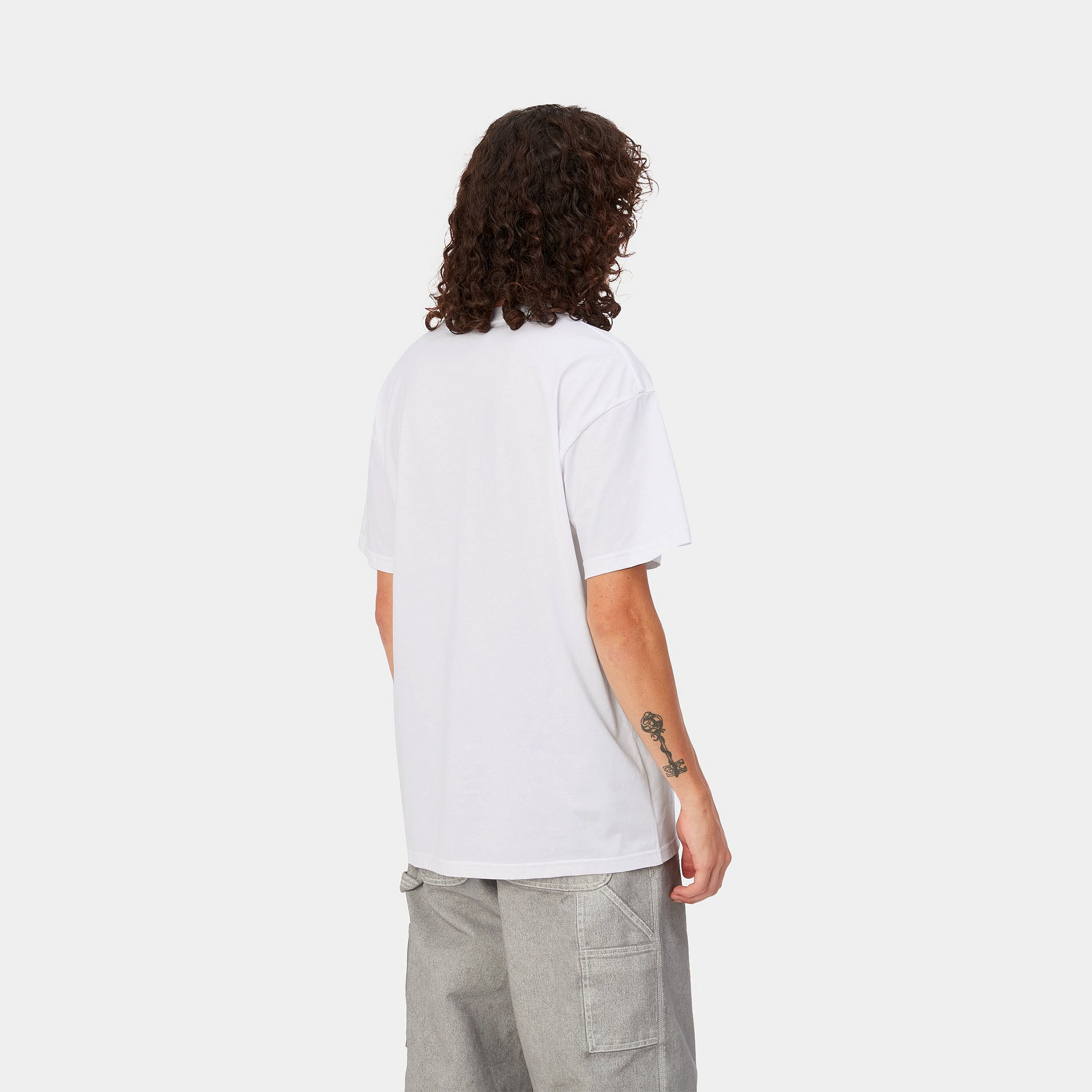 Carhartt Wip S/s Stone Cold T-shirt Organic Cotton Single Jersey Uomo - 2