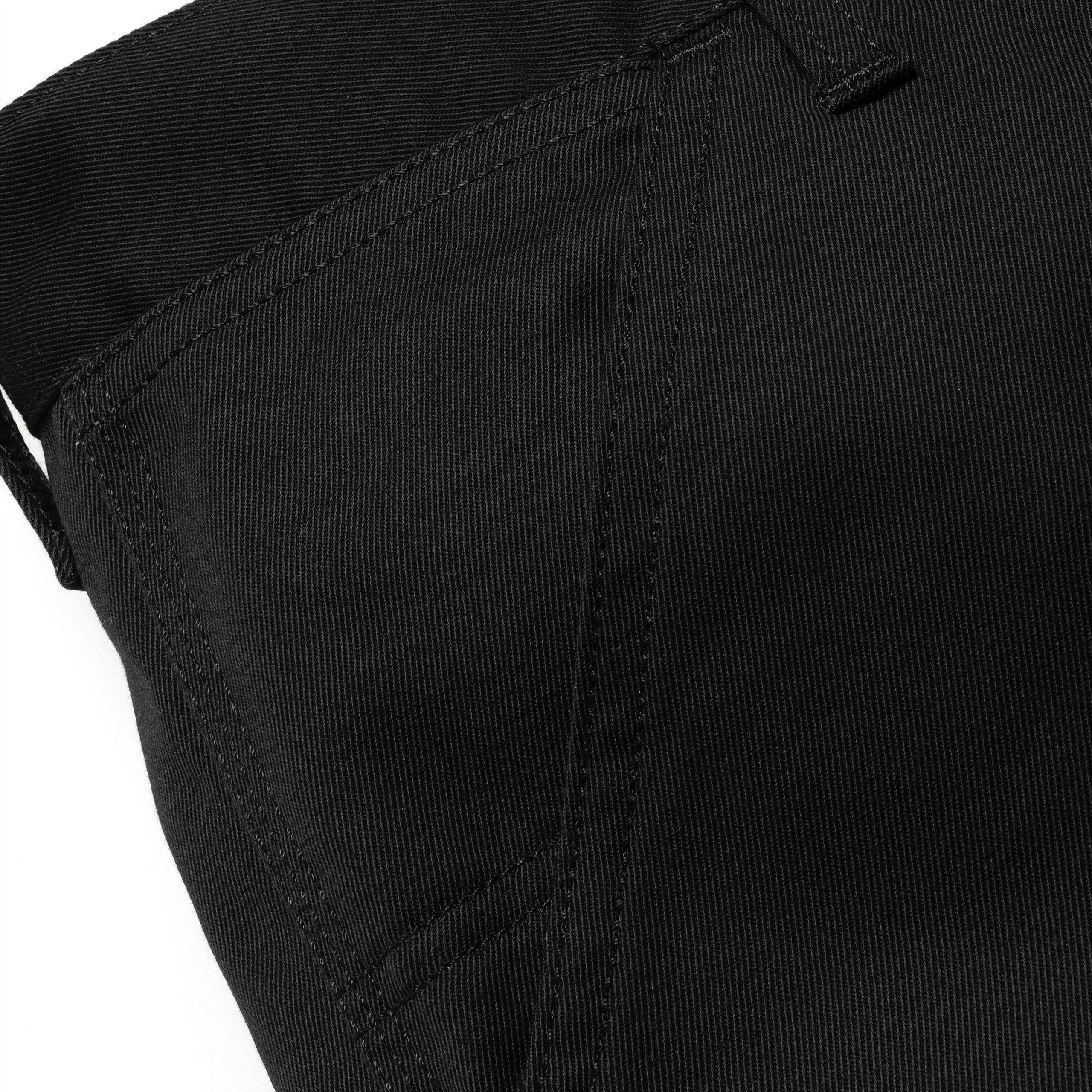 Carhartt Wip Simple Pant Polyester/cotton Denison Twill, 8.8 Oz Black Rinsed Uomo - 6