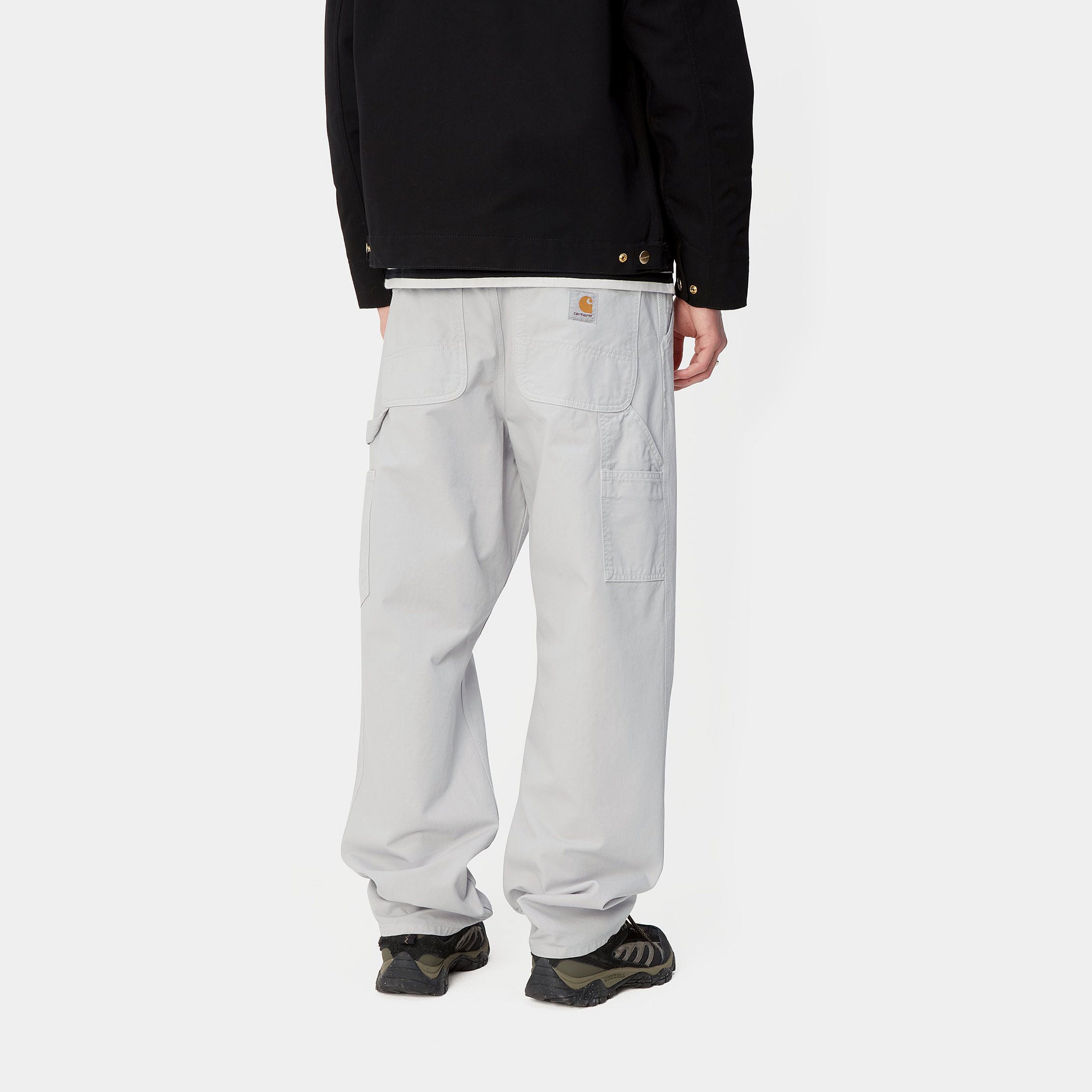 Carhartt Wip Single Knee Pant Cotton Pant Newcomb Drill Uomo