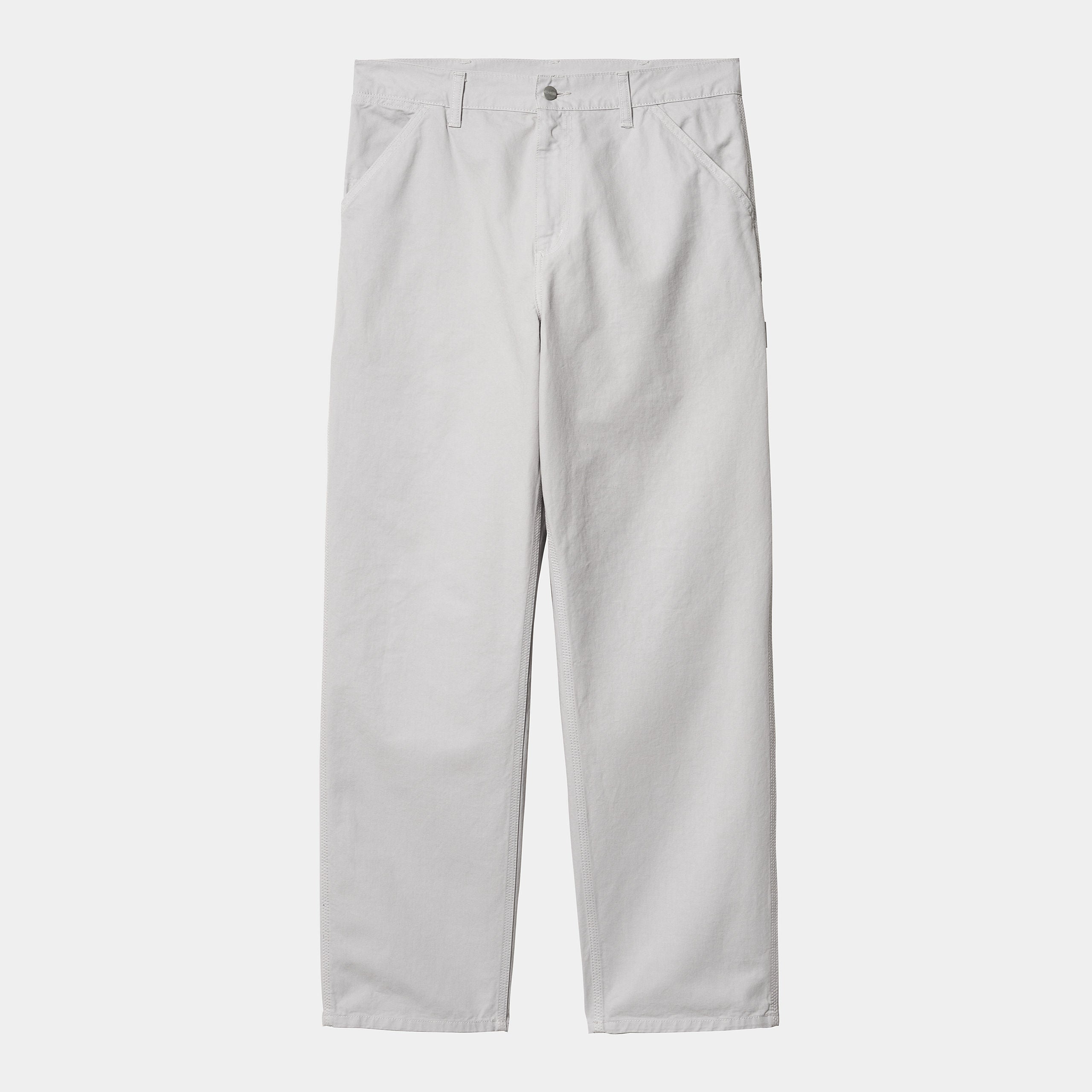 Carhartt Wip Single Knee Pant Cotton Pant Newcomb Drill Uomo