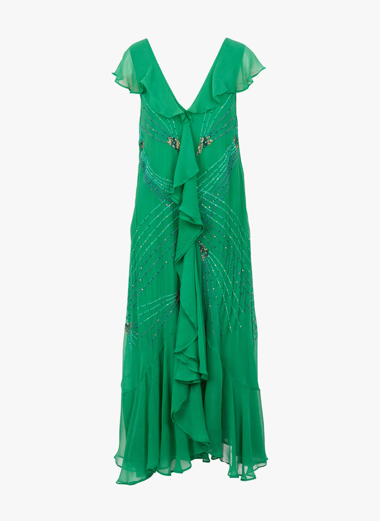 Mes Demoiselles Dress Aida Green Woman