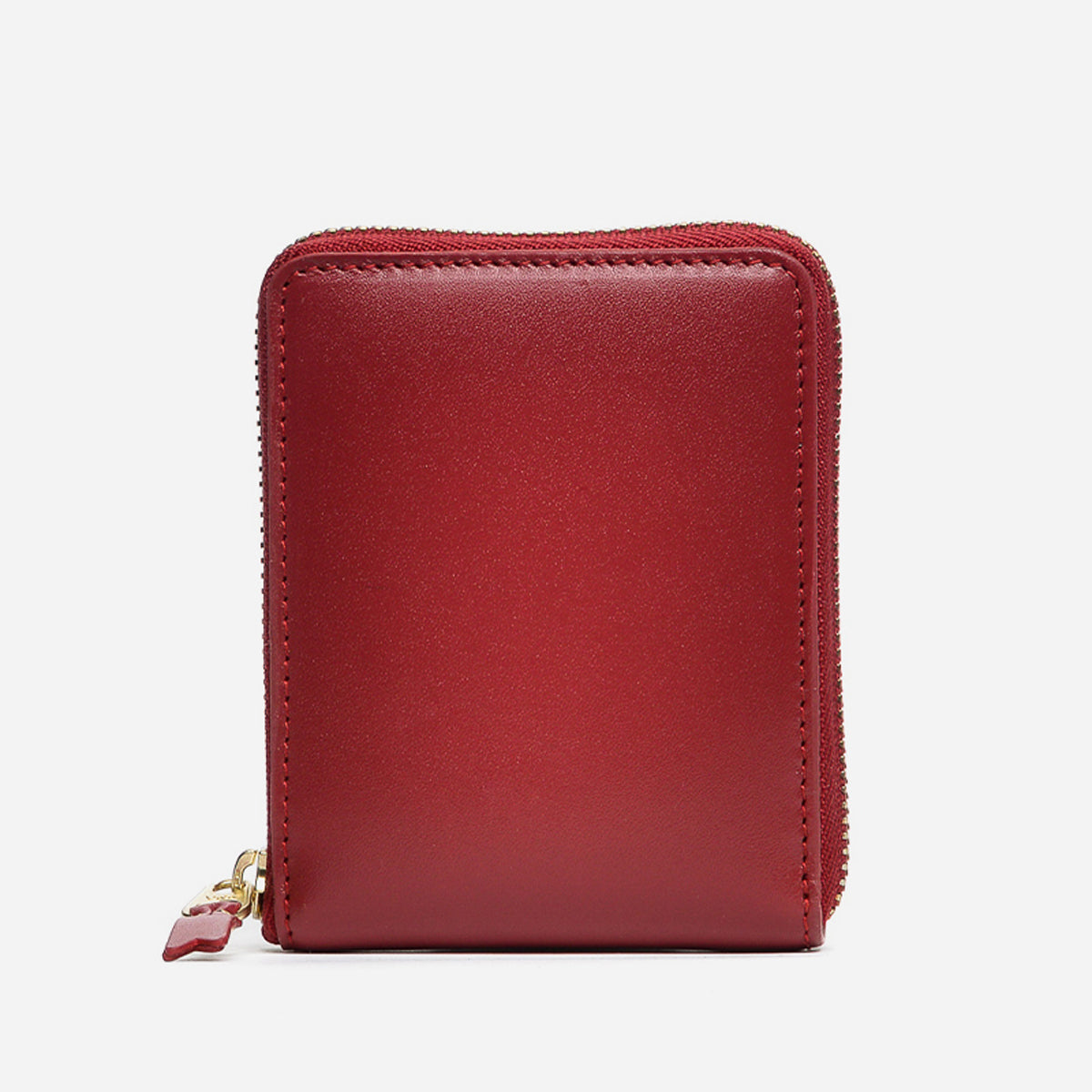 Comme Des Garcons Wallet Classic Leather Line Red Unisex