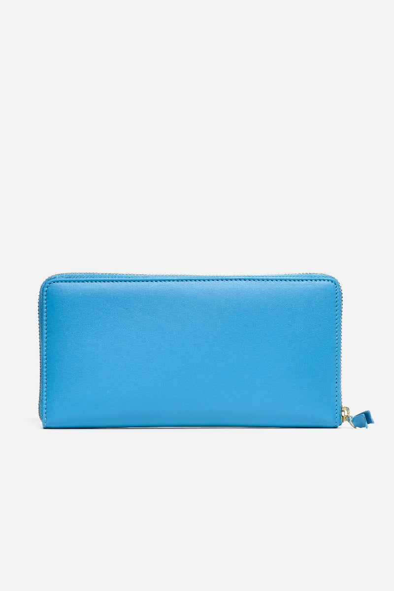 Comme Des Garcons Wallet Classic Leather Line Blue Unisex - 2